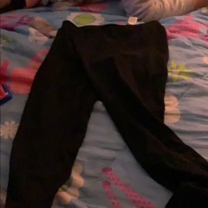 Black leggings